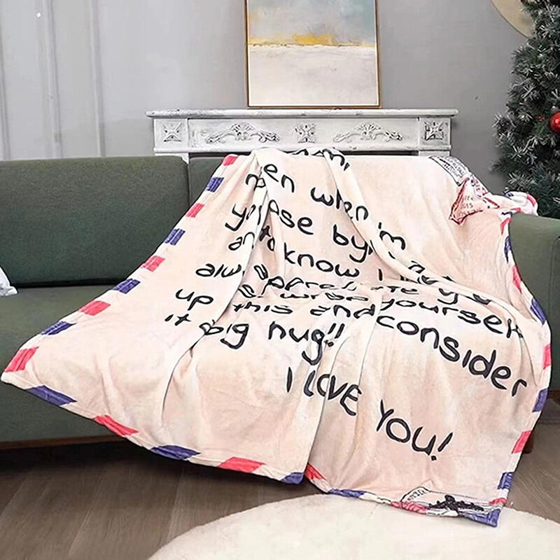 đ„Happy Mother's Day Limited Time Half Price Offerđ„Personalized Mom Blanket, Mom Letter Blanket, Gift For Mom, Mom Birthday Gift, Gifts For Her